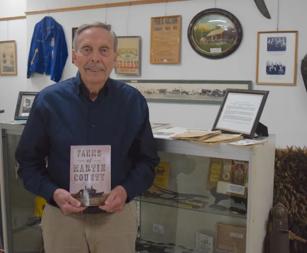 Tvedten’s 4th book shares Martin Co. farm history